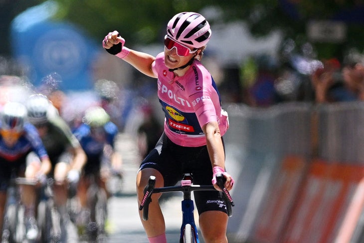 Longo Borghini won the GIRO D'ITALIA Women