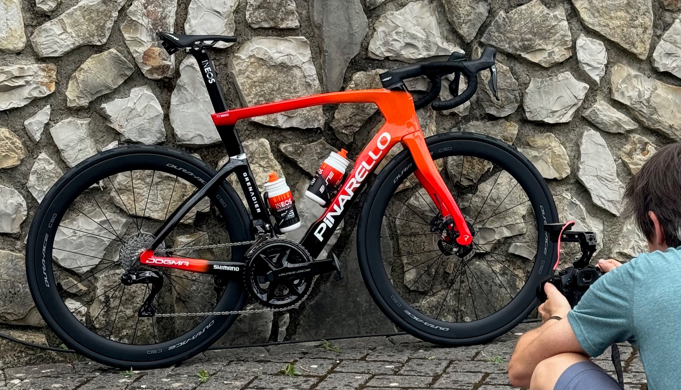 Tour de France Bike Check: Geraint Thomas' Brand New Pinarello