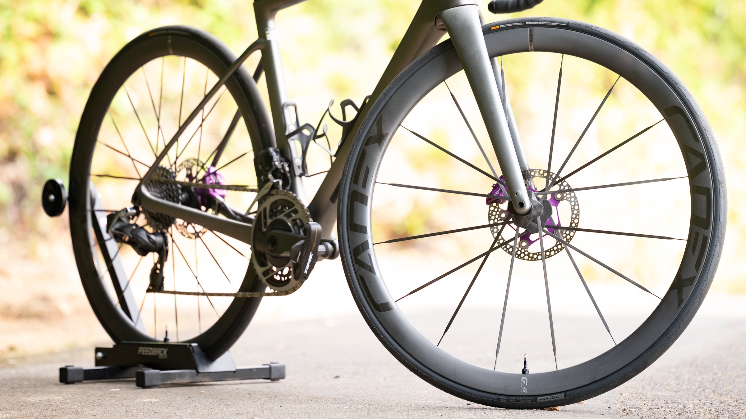パーツ Cadex Max 40 New! Cadex Max 40 Carbon Tubeless Disc Brake Wheelset 700c
