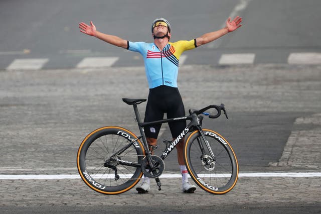 Remco Evenepoel Blows the Legs off Everybody, Survives Late Puncture for Olympic Road Race Gold