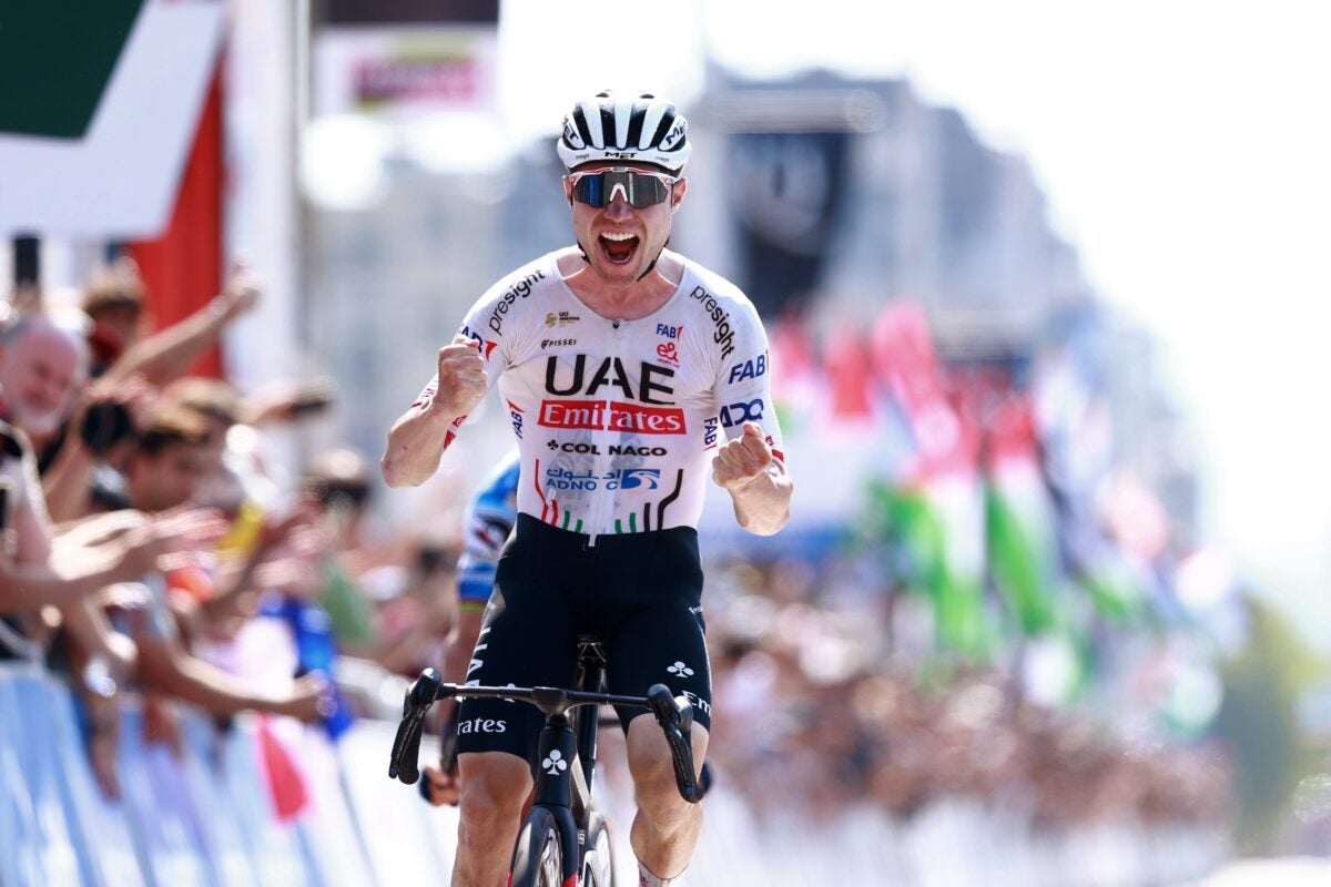 Clásica San Sebastián Marc Hirschi Outpaces Julian Alaphilippe