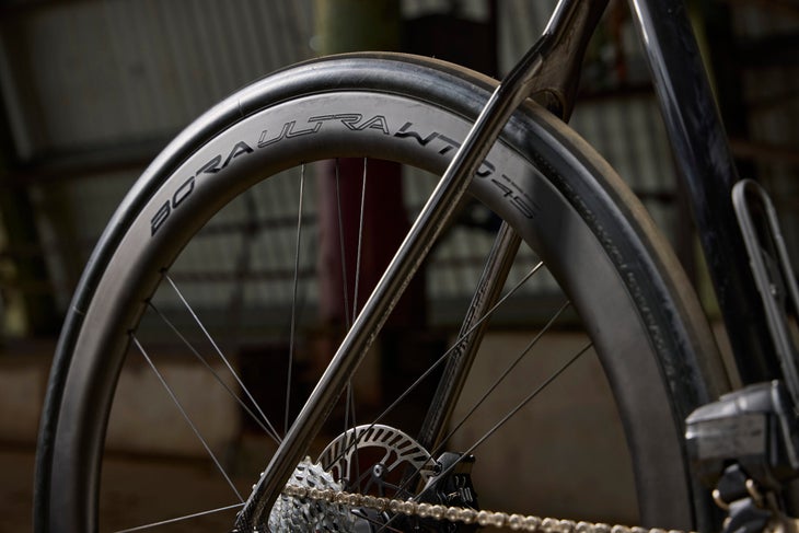 New Campagnolo Super Record S Wireless Groupset Adds More Gearing 6 Campagnolo Bora Ultra WTO matte black finish