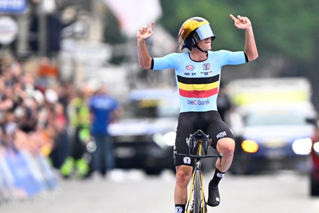 Yet Another Gold for Remco Evenepoel As Belgian Adds World TT Championship to Olympic Success