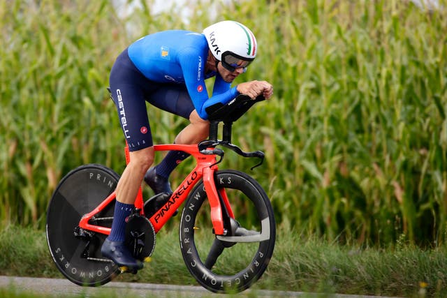 World Championship Time Trial Debrief: Filippo Ganna Satisfied, Primož Roglič Struggling