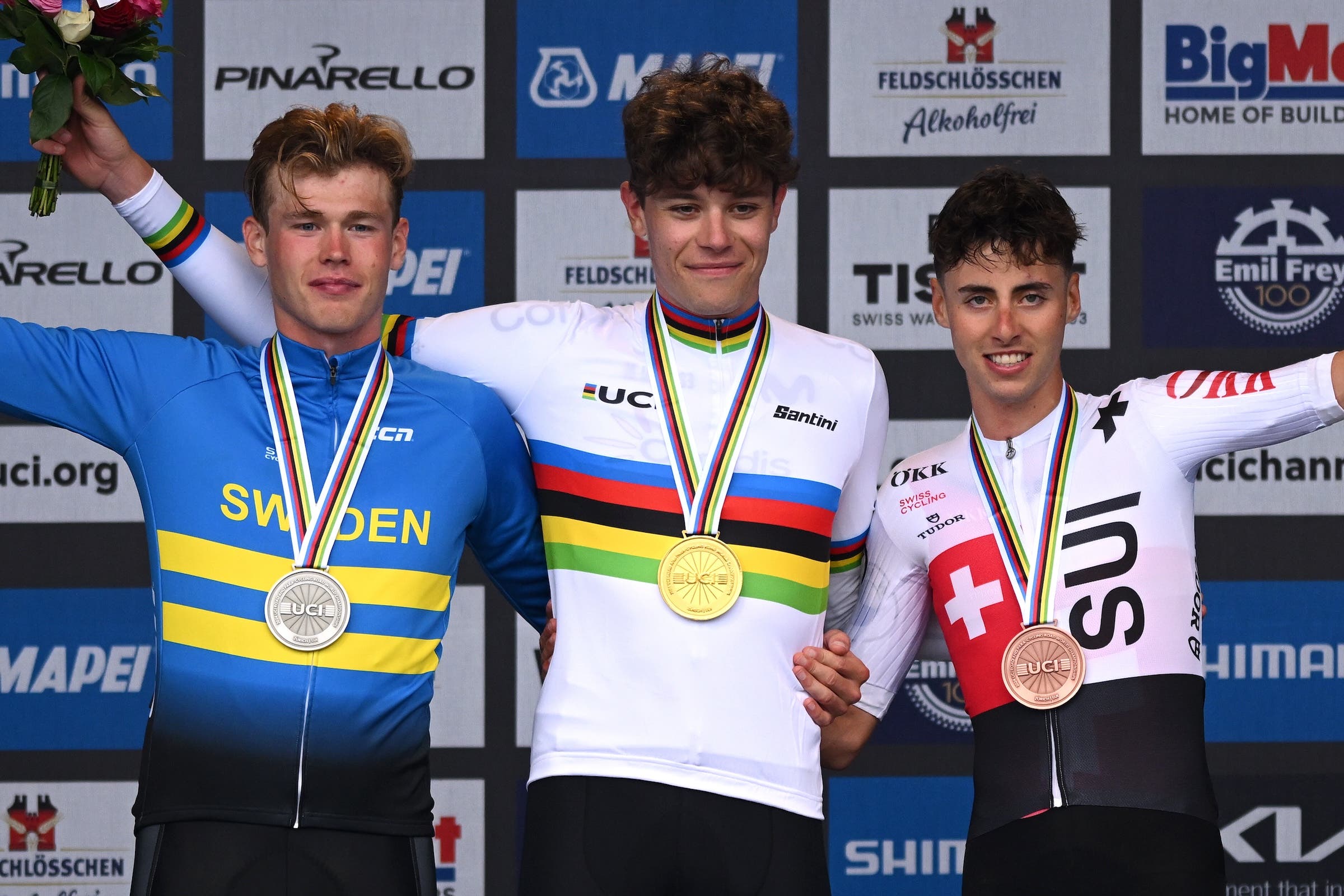Iván Romeo surprises to win U23 World Championships time trial