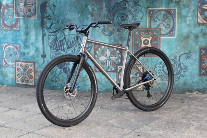 First Look: The Nordest 3003 Ti Flat Bar Gravel Bike for Watching