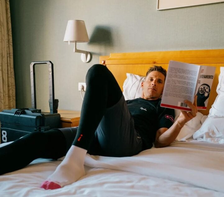Pro Cycling’s Pursuit of Perfect Sleep 4 EF Education EasyPost hauls EightSleep units around grand tours (see unit to left).