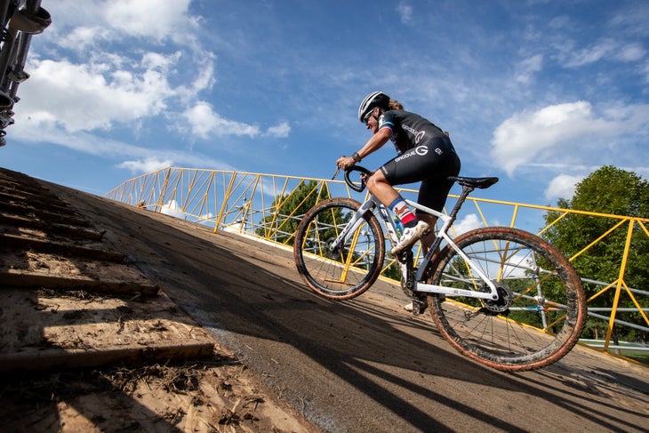Hélène Clauzel and Andrew Strohmeyer Untouchable at Charm City Cross 3 Charm City Cross 2024 C1 Race