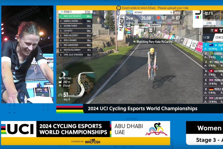 UCI Esports World Champs: Osborne and McCarthy Prevail 3 Mary McCarthy UCI Esports 2024 winner 2