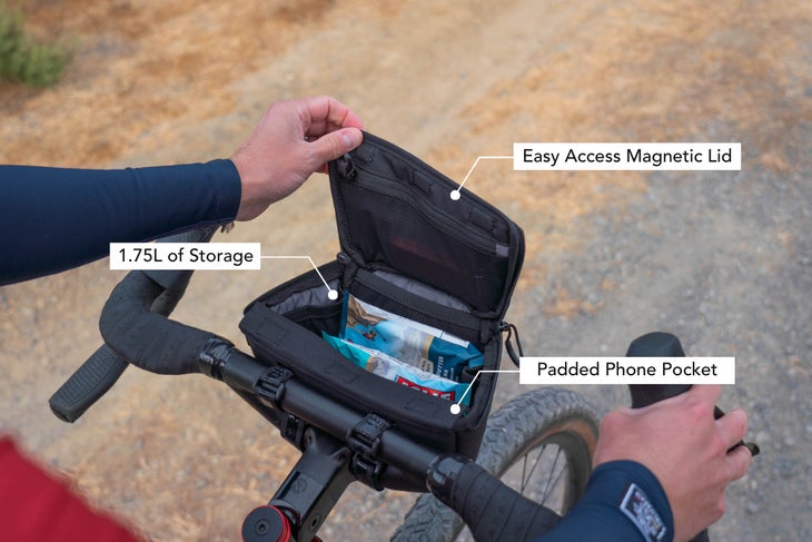Redshift Sports Adds New Top Shelf Handlebar Bag, Cuts the Flare on Its Handlebars 7 Redshift-Sports---New-Low-Flare-and-Narrow-Handlebars-and-Top-Shelf-Handlebar-Bag-Press-Release-3