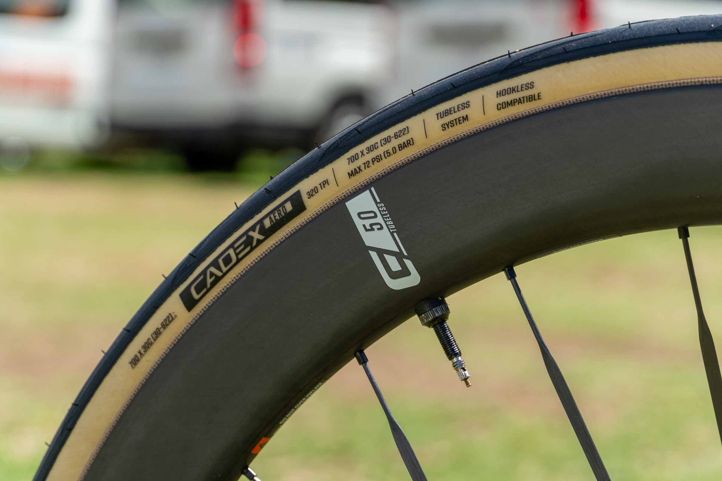Luke Plapp Has a New Cadex Aero Tire at the Tour Down Under - Velo
