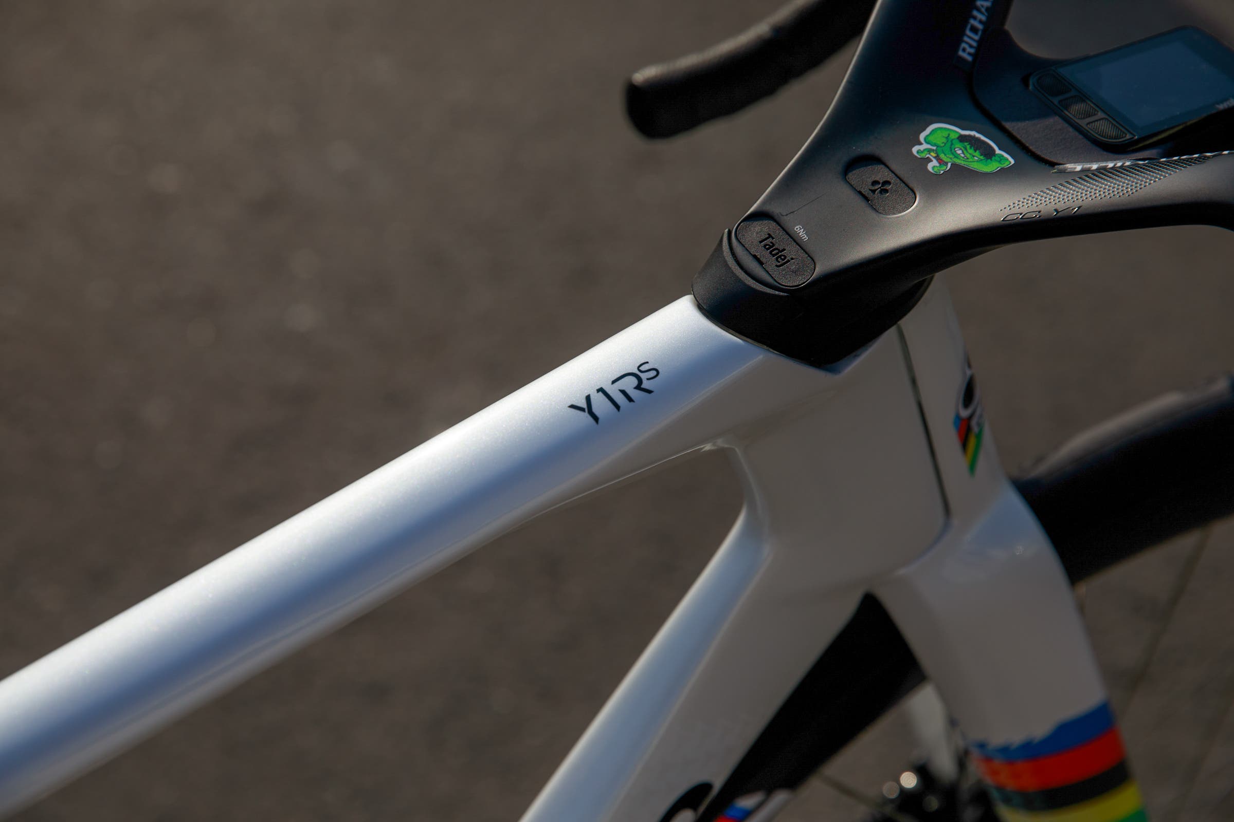 Colnago Y1Rs with Wahoo Bolt