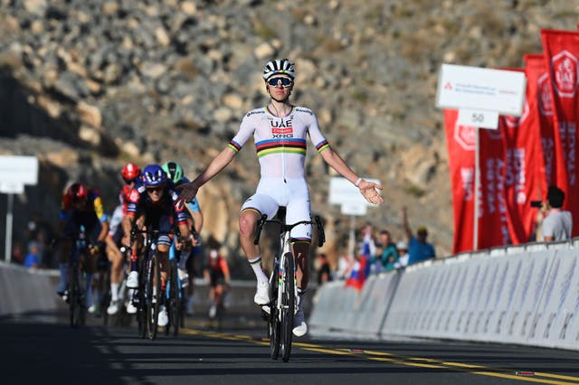 ‘Finally a Victory’: Pogačar Opens Account on 2025 with Screamer Summit Sprint at UAE Tour