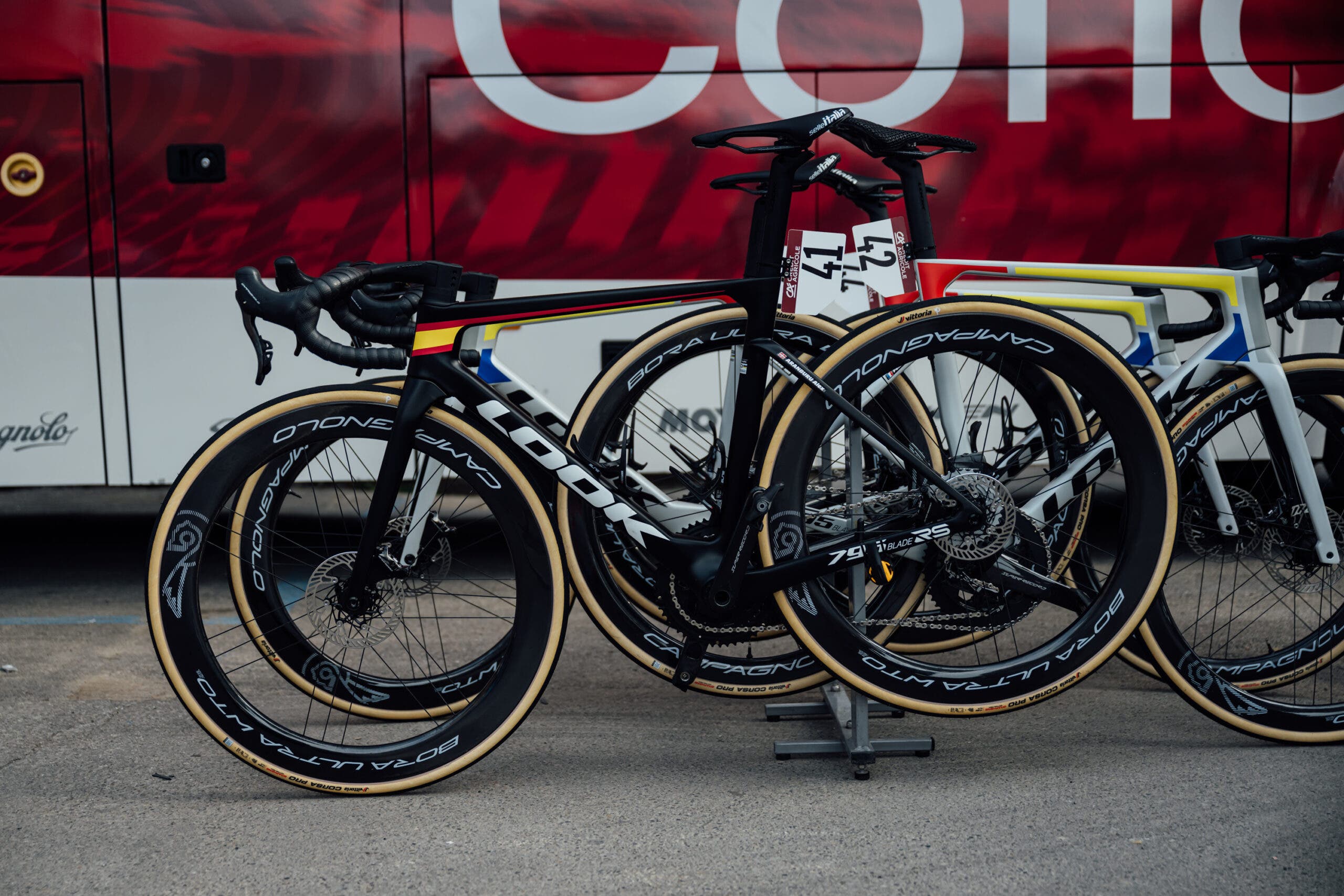 Cofidis Look 795 Blade Campagnolo bike Strade Bianche Tech 2025 Chris Auld-28