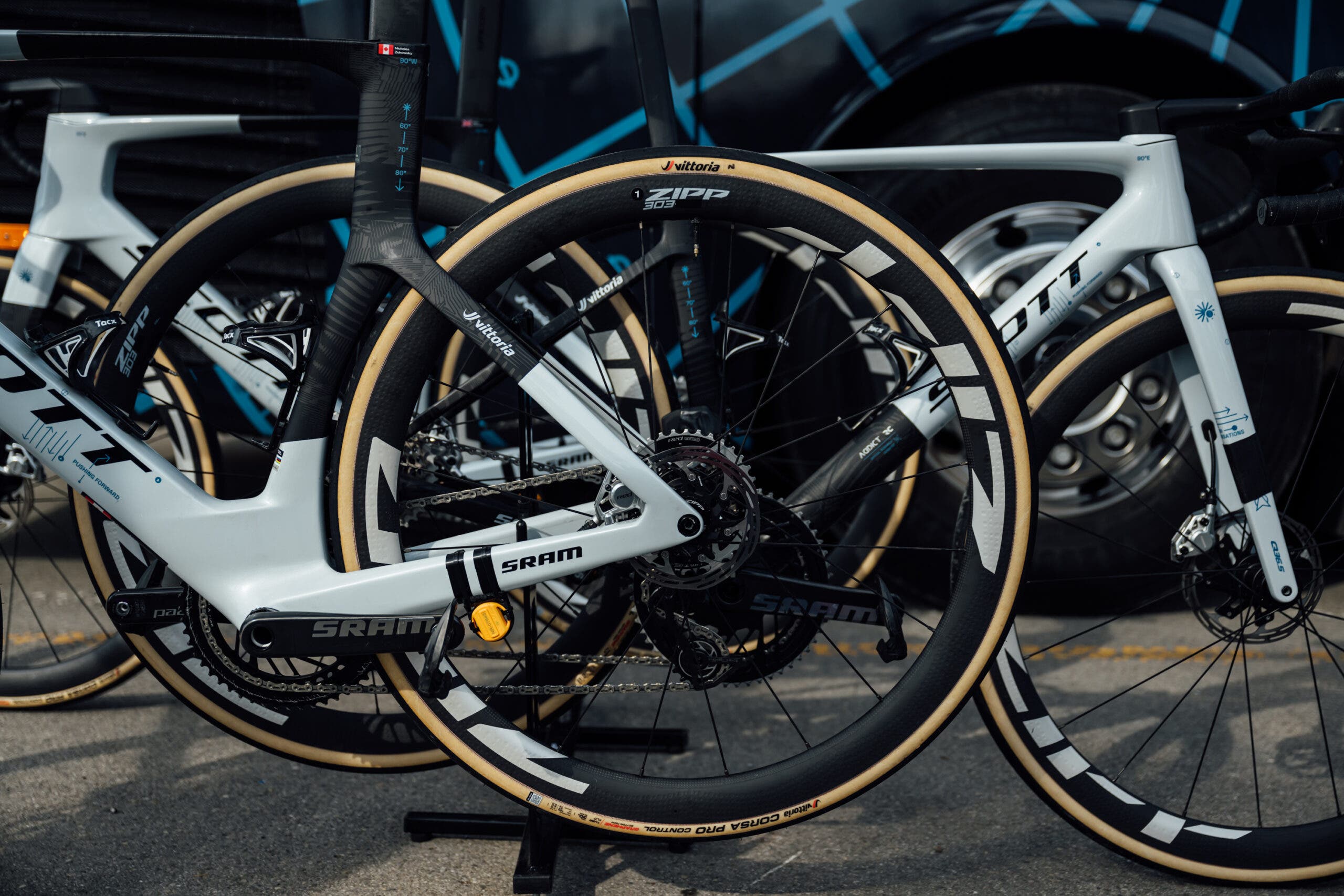 Tom Pidcock Q365 Team Strade Bianche Tech 2025 Chris Auld-30