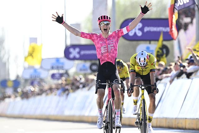 Dwars door Vlaanderen: Powless Stuns Van Aert and Visma-Lease a Bike in Flanders Primer