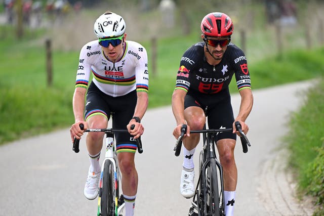 Pogačar, Evenepoel Lick Wounds after Amstel Gold Race Upset: 'The Finish Was 5 Meters Too Late’