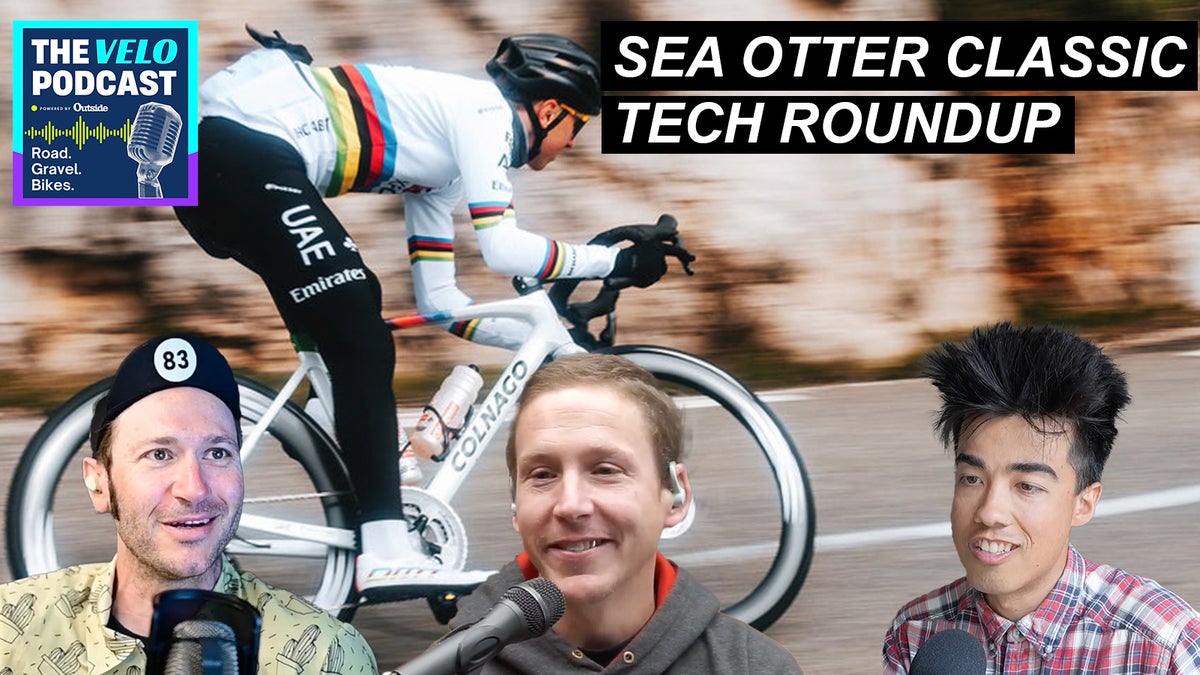 Velo Podcast: Pogi's New Colnago Race Rig, the Most Aero Road Bike, and Tons of Sea Otter Tech