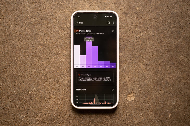 Strava auf Google Pixel
