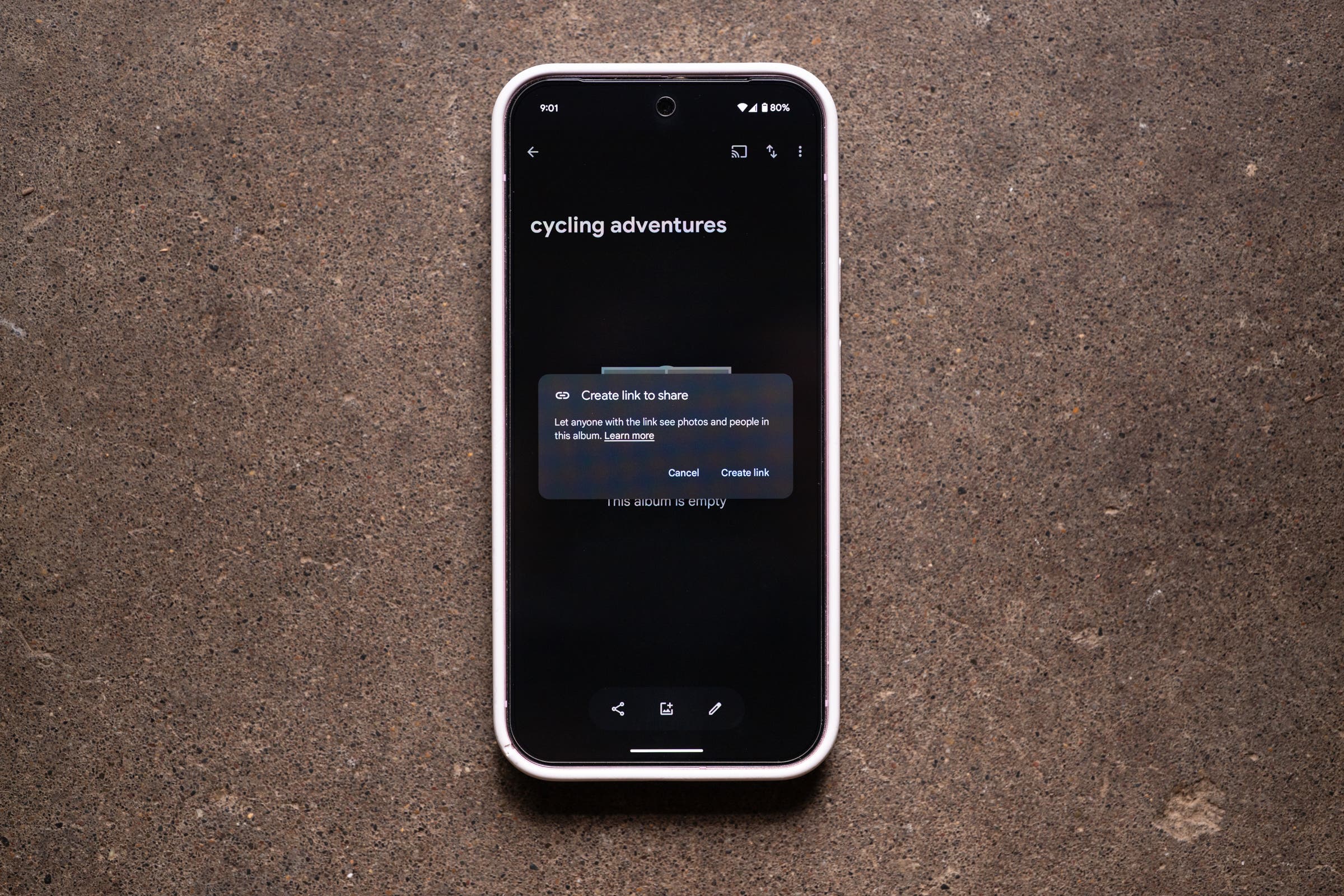Google Photos on a Google Pixel 9