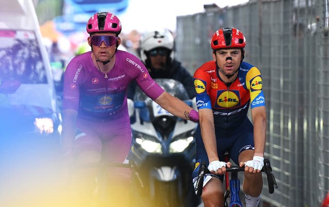 Italian Disaster at Giro d’Italia: Ciccone Out, Tiberi Tumbles Down GC, Caruso Yellow Card