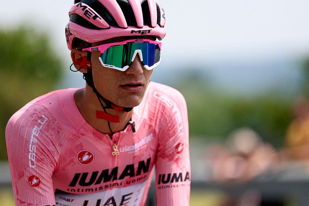 Maillot Gabba Bianca Isaac Del Toro Giro 2025 - Castelli Neuf Avec étiquettes
