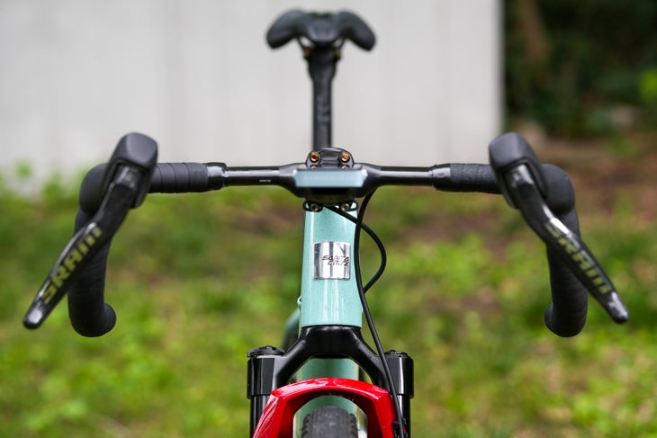 Keegan Swenson Santa Cruz Stigmata Ungebundener Kies 2025 Bike Inspection-05