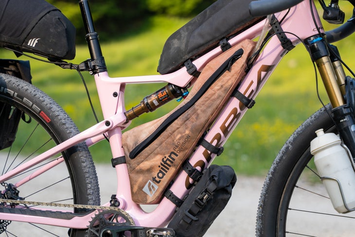 Orbea OIZ for 2025 Tour Divide with Tailfin bags