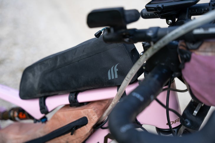 Orbea OIZ for 2025 Tour Divide with Tailfin bags
