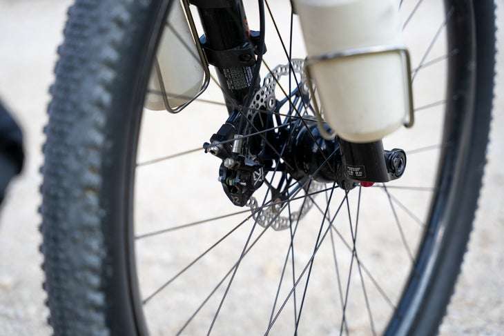 Orbea OIZ for 2025 Tour Divide with SON dynamo hub