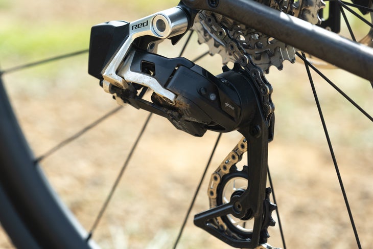 Sram Red Axt auf professionelle S-Works Aethos