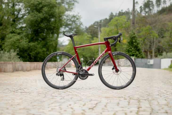 SRAM Force AXS on a Specialized Tarmac SL8