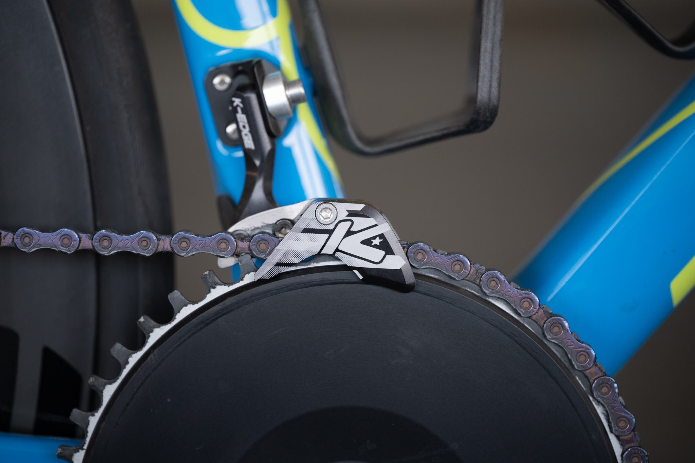 K-edge chain catcher on an Enve Melee with TRP Vistar groupset
