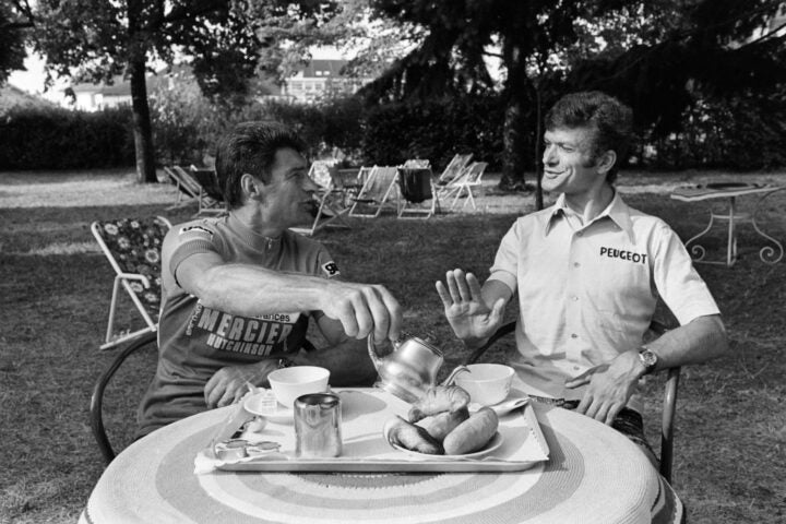 A Tour de France breakfast isn't what it was in Thévenet and Poulidor's day.