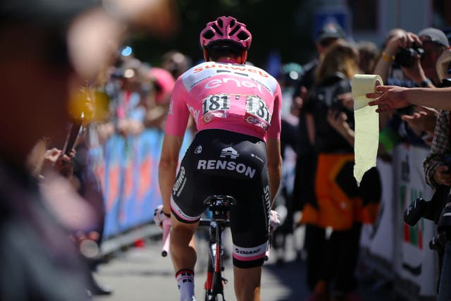 Mike Woods Had a Dumoulin Moment Yesterday at the Tour de France