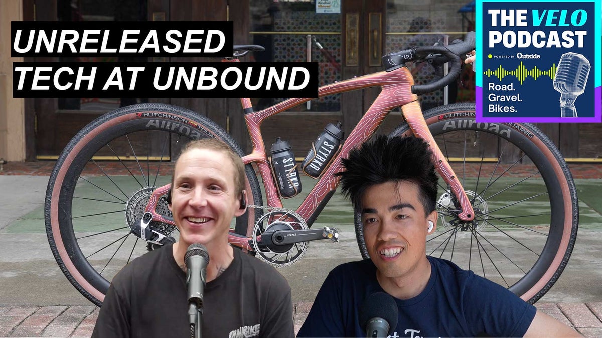 Velo Podcast: Prototype Bikes, Monster Gearing, and all the Unreleased Tech from Unbound Gravel