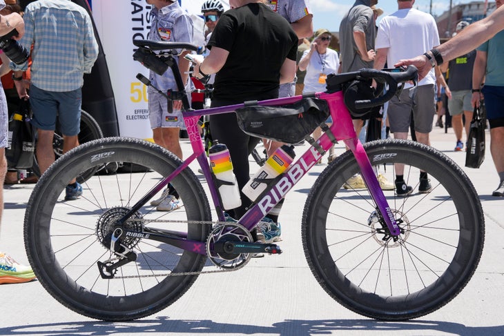 harry tanfield ribble prototype race bike at expo 2025-7