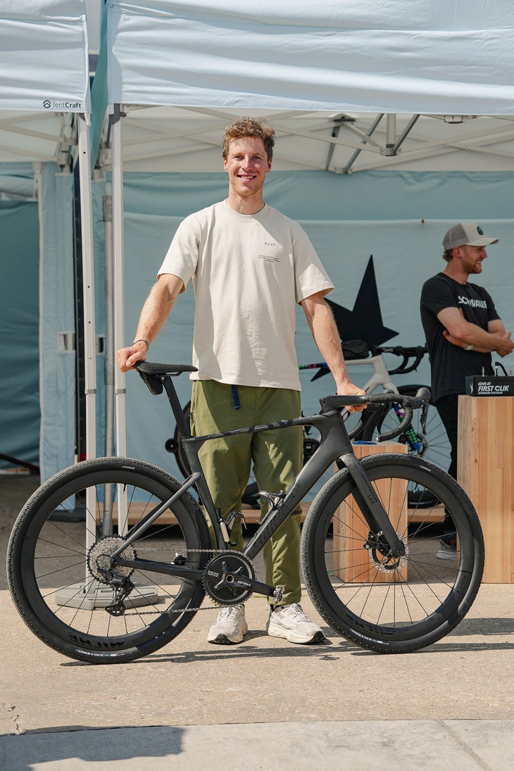 ivar slik wilier prototye race bike at expo 2025-9