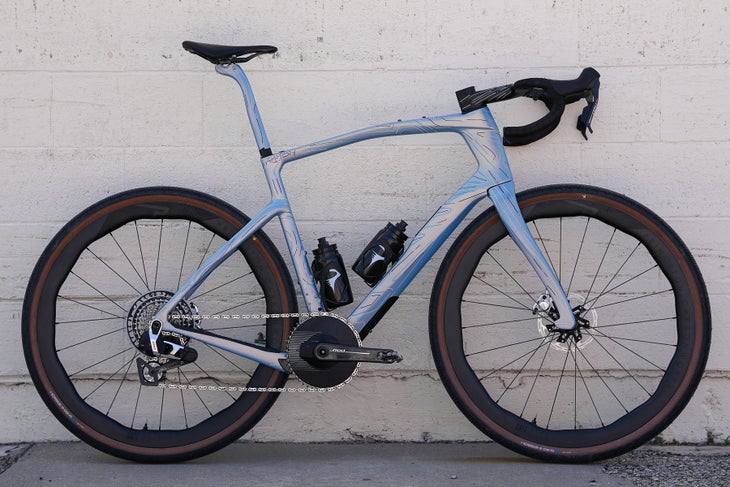 ramon sinkeldam pinarello race gravel bike at expo 2025-8