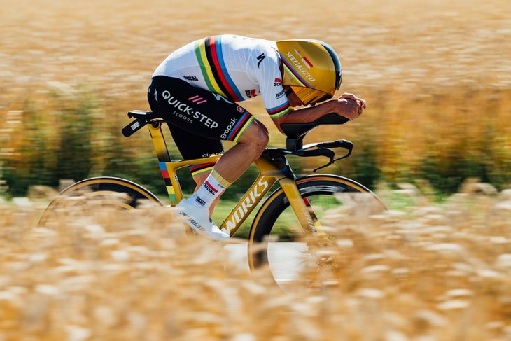 Remco Evenepoel dominated the time trial (Photo: Chris Auld)