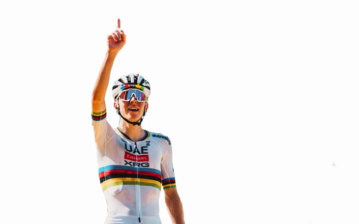 Tadej Pogačar won stage 7 to Mûr de Bretagne (Photo: Gruber Images)