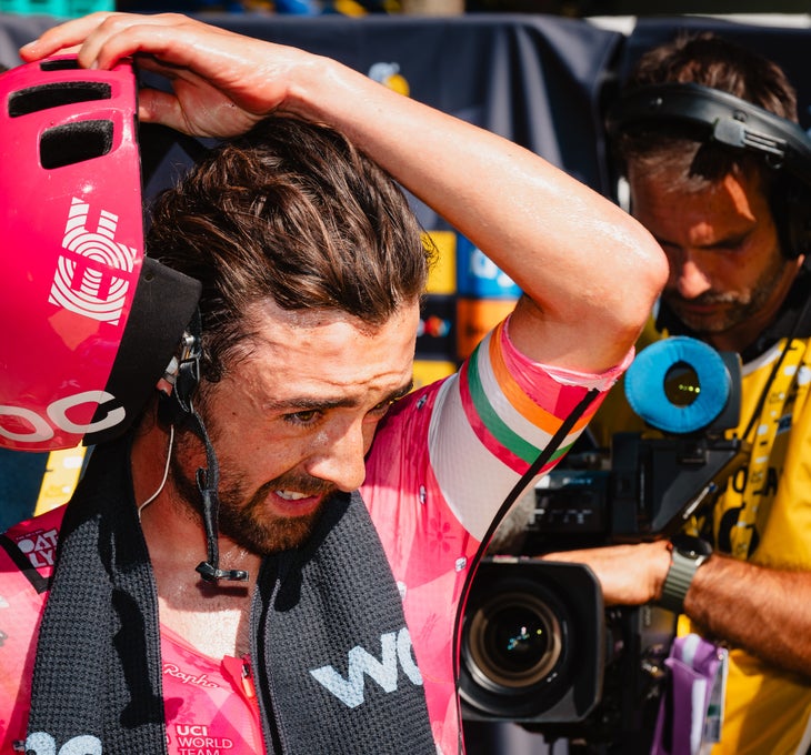 Ben Healy gewann die Tour de France Stufe 6 mit einem inspirierenden Schritt (Foto: Gruber -Bild)