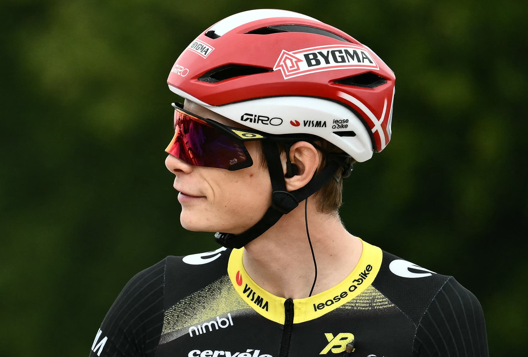 Spotted: We Have the Details on Visma-Lease a Bike's New Giro Aero Helmet Spotted: We Have the Details on Visma-Lease a Bike's New Giro Aero Helmet