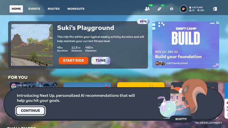 This season on zwift