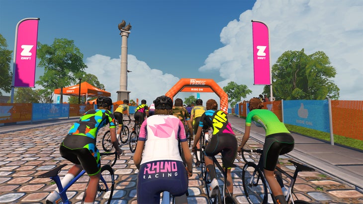 This season on zwift