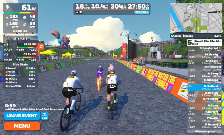 This season on zwift