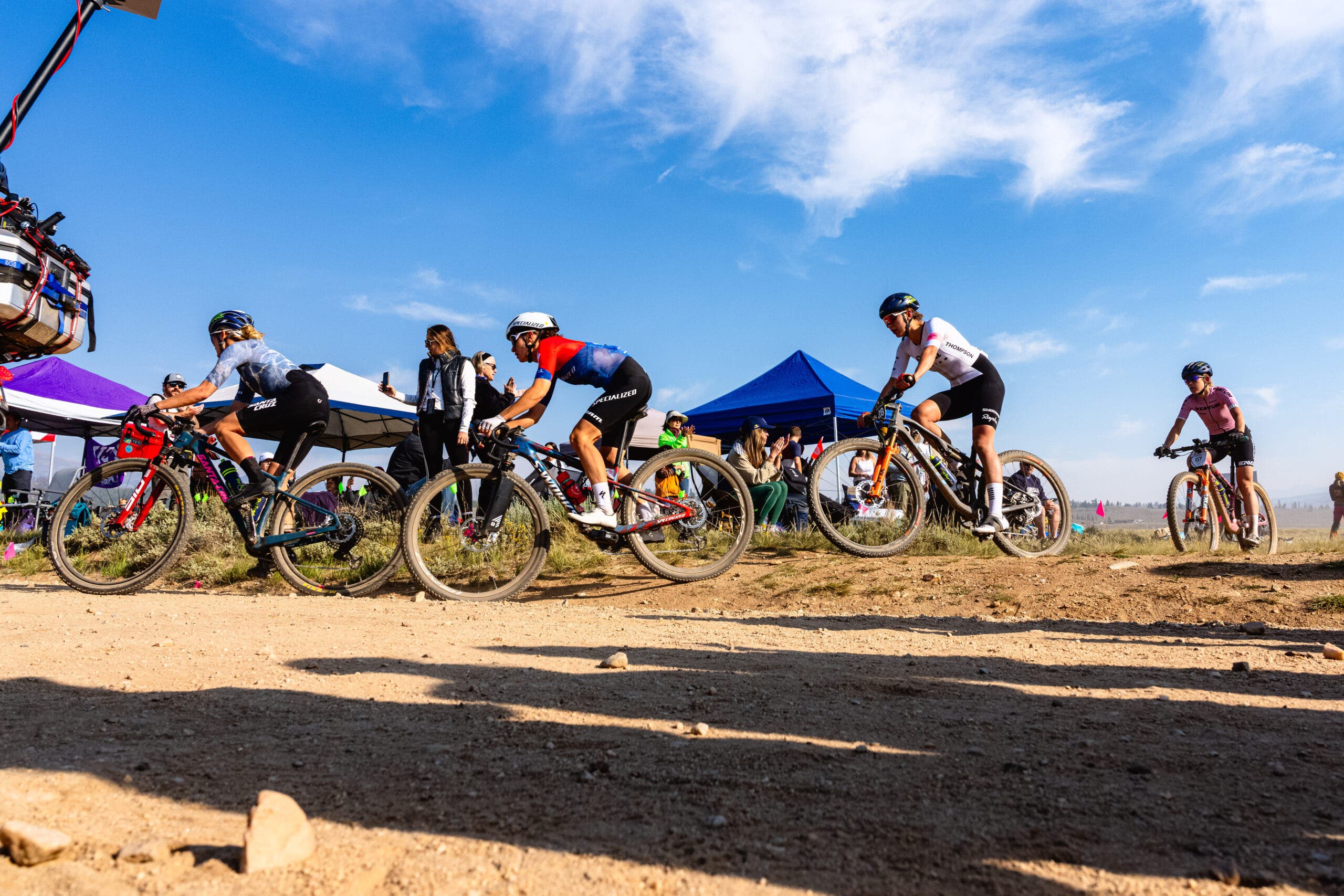 Rockshox Aero Prototype at Leadville Trail 100 MTB