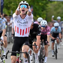 Introducing the Criterium Cowboy, Lucas Bourgoyne. (Photo credit: Utah Crits/@veloimages)