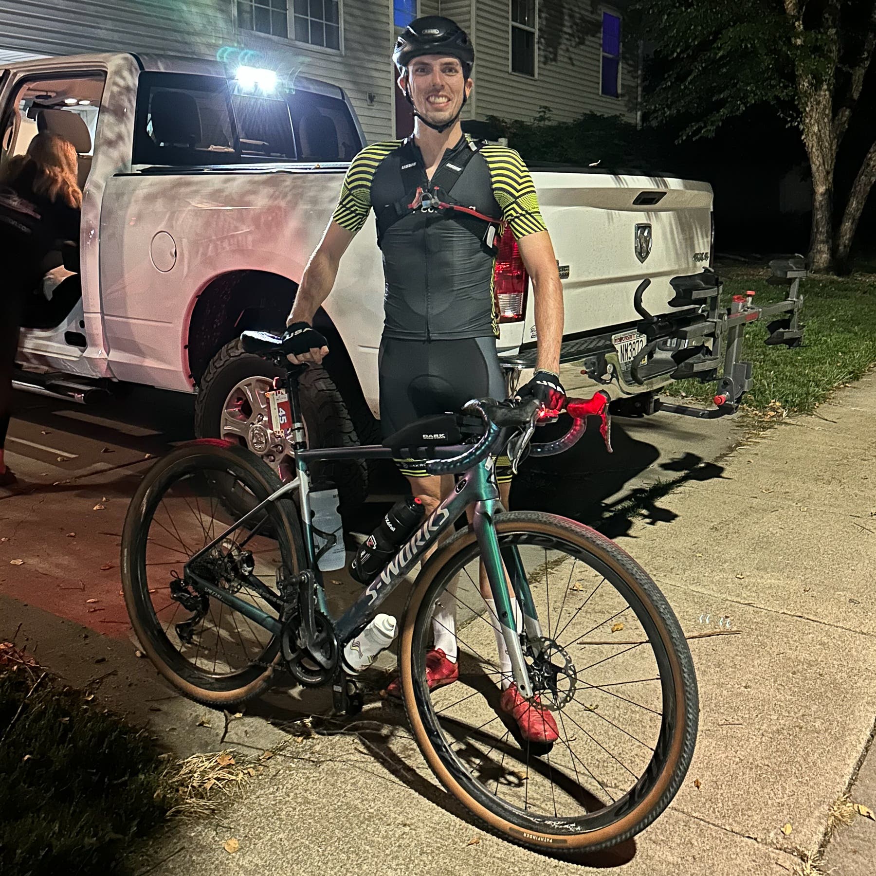 gravel worlds 2025 zach nehr pre race