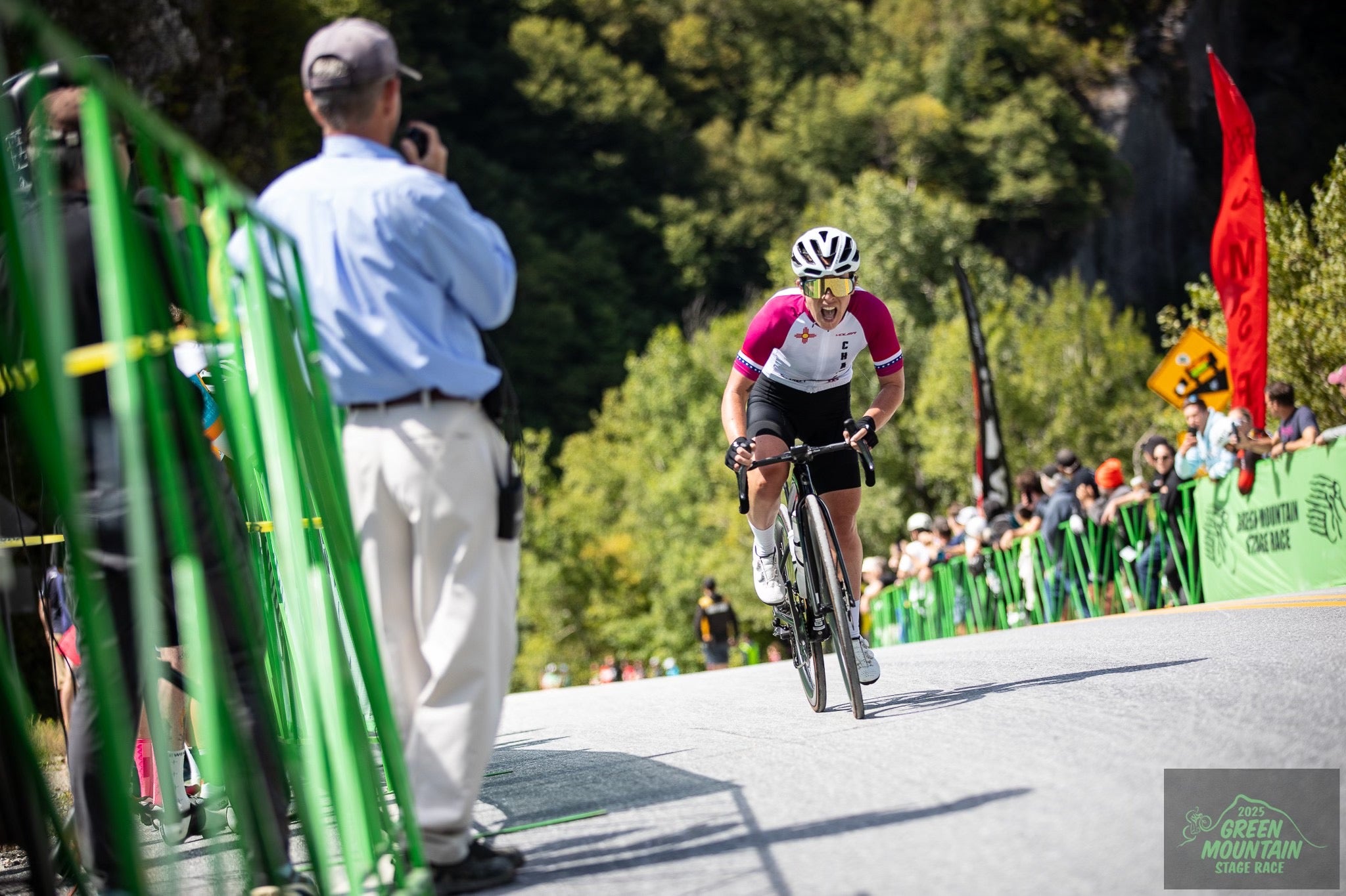Emma Langley at the Green Mountain Stage Race
